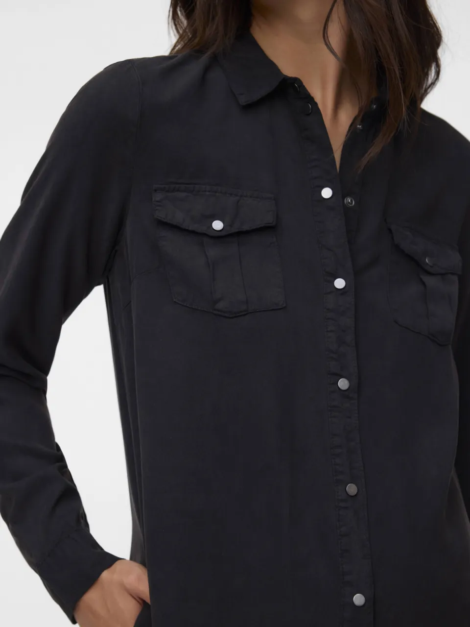 Vero Moda Maternity zwangerschapsjurk zwart, foto 5