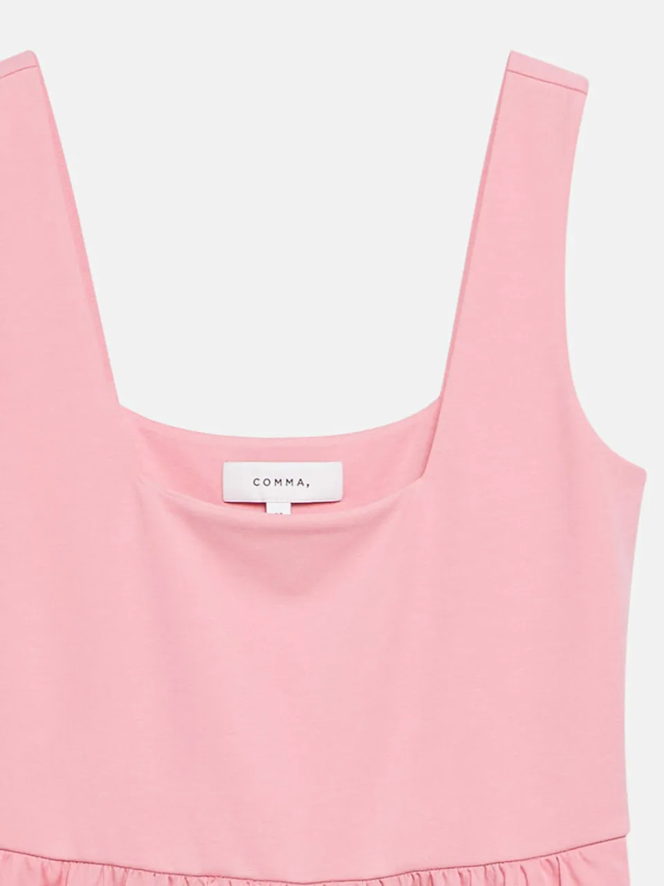 Comma maxi-jurk roze, foto 4