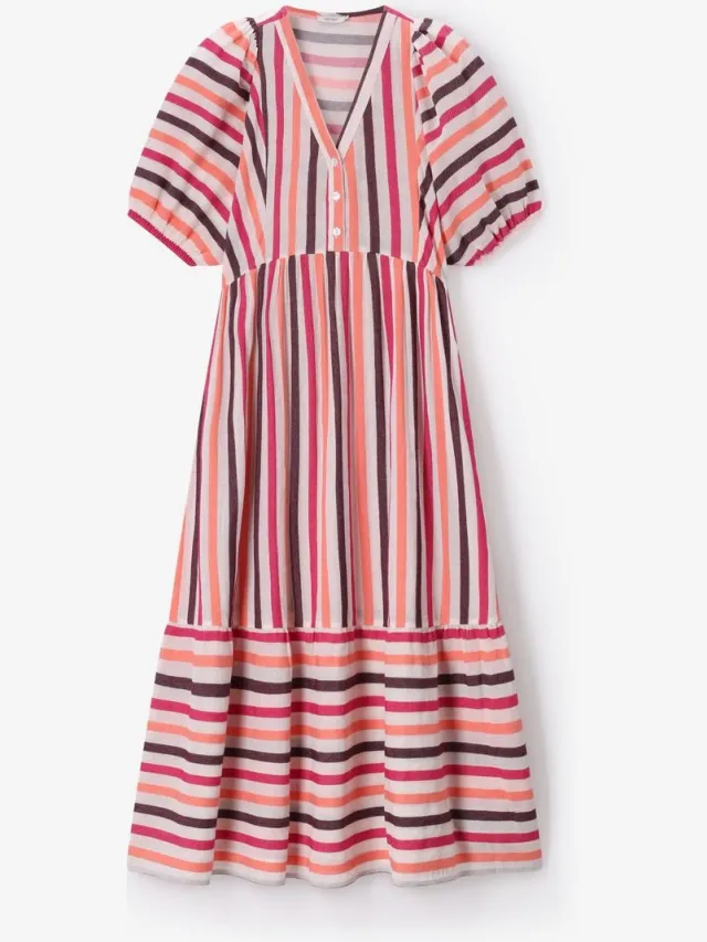 Sissy-Boy Multicolour maxi jurk met strepen