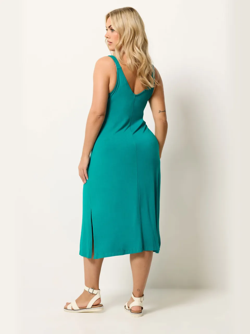 Yours Blauwe Midijurk-52, foto 3