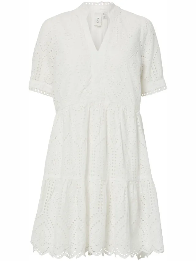 Yas Mini jurk YASHOLI Star White