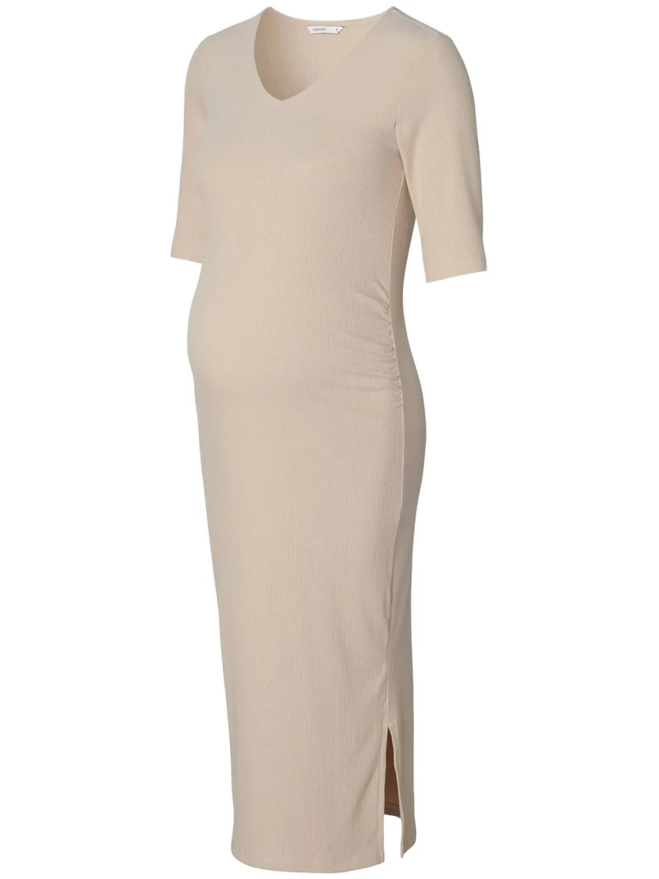 Noppies Keiko zwangerschapsjurk beige
