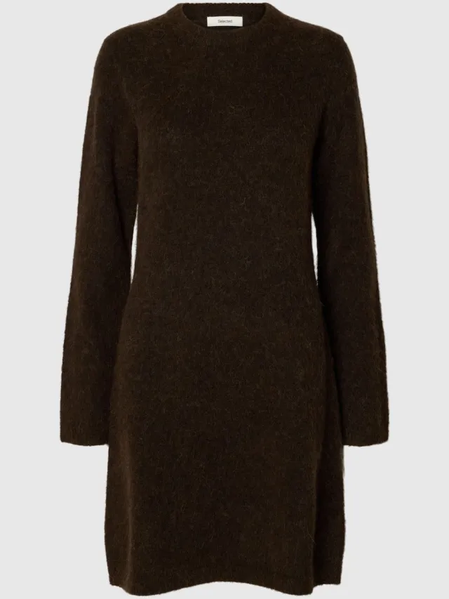 Selected maxi-jurk Wolmix Delicioso1