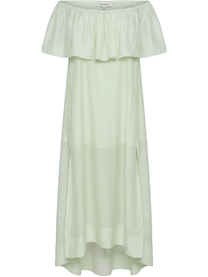 COPENHAGEN MUSE Dames Jurken Cmmolly-dress - Groen, foto 2