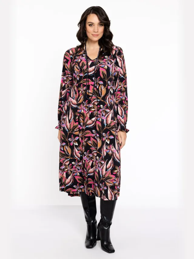 Yoek Jurk Swing | Zwart