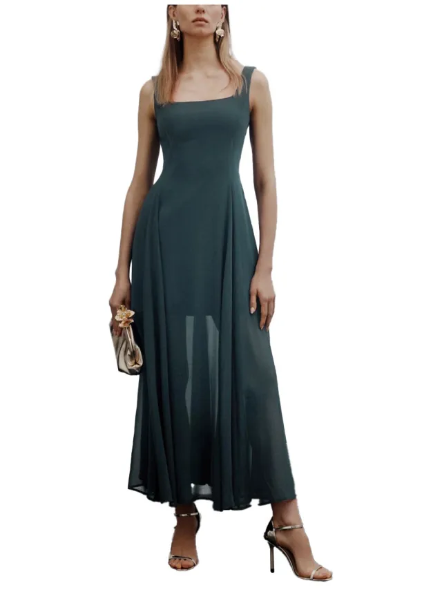 Marella Lange Jurk Marella MLTSABINE Blauw
