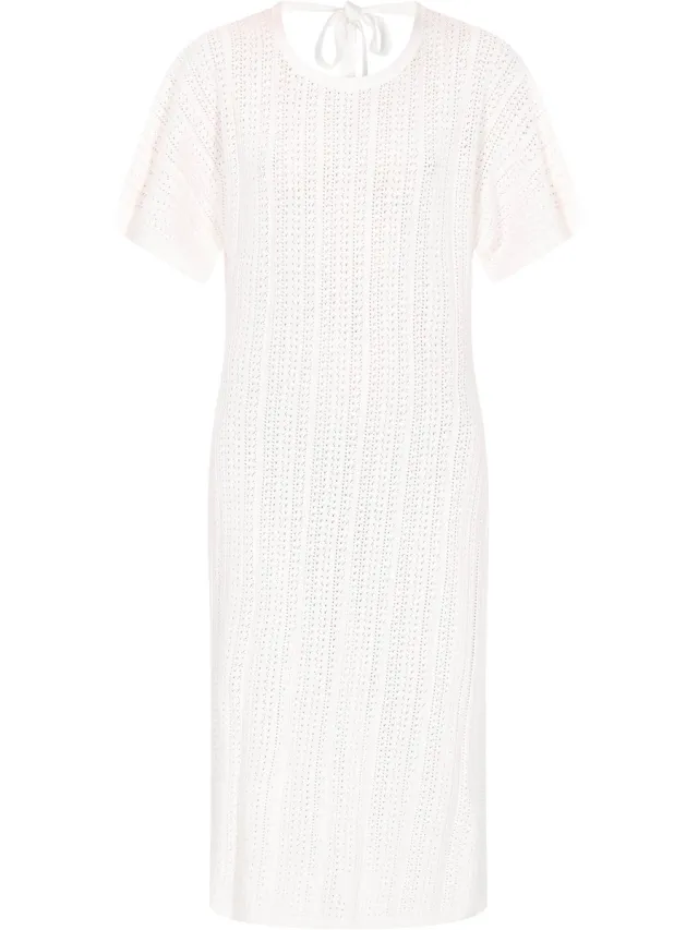 DREIMASTER jurk offwhite