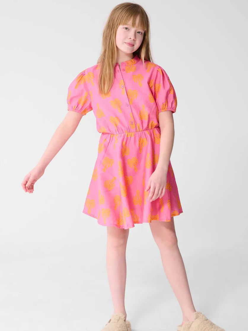 Shoeby Palm Wave blousejurk roze, foto 6