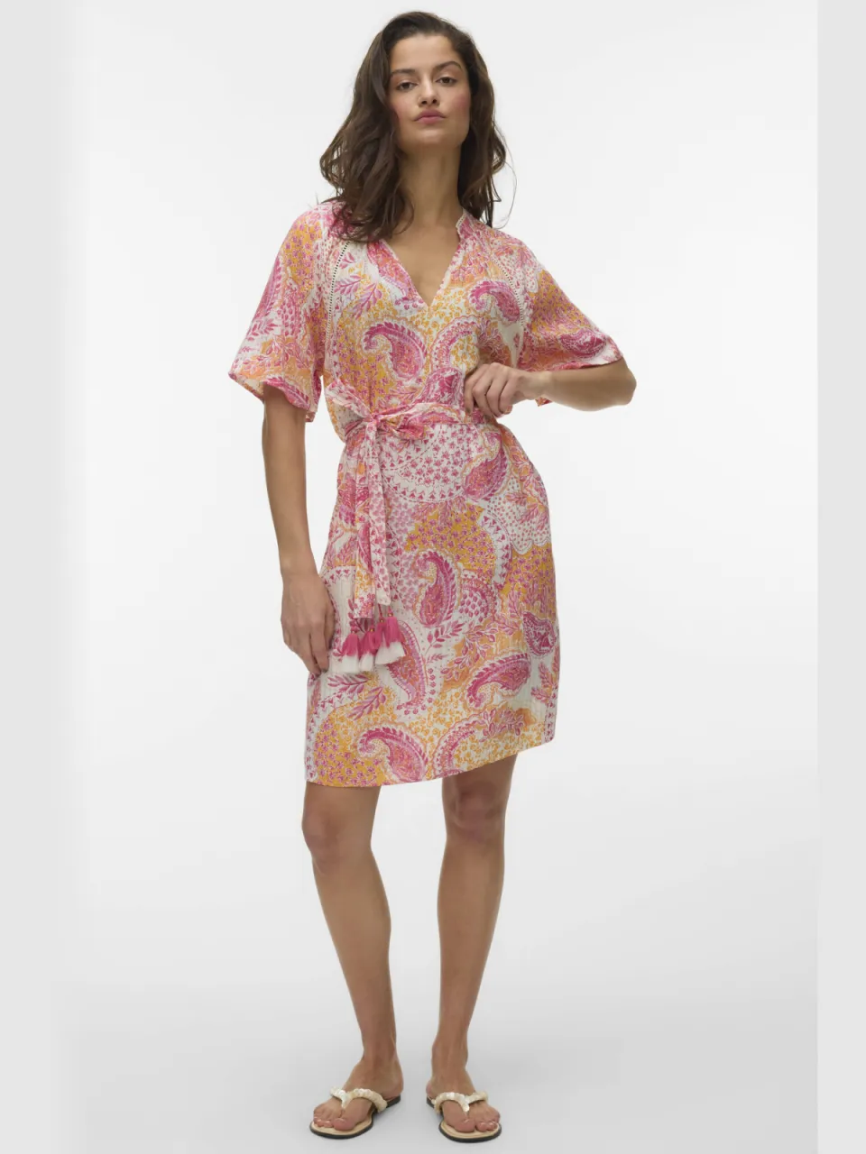Vero Moda mini jurk roze, foto 5