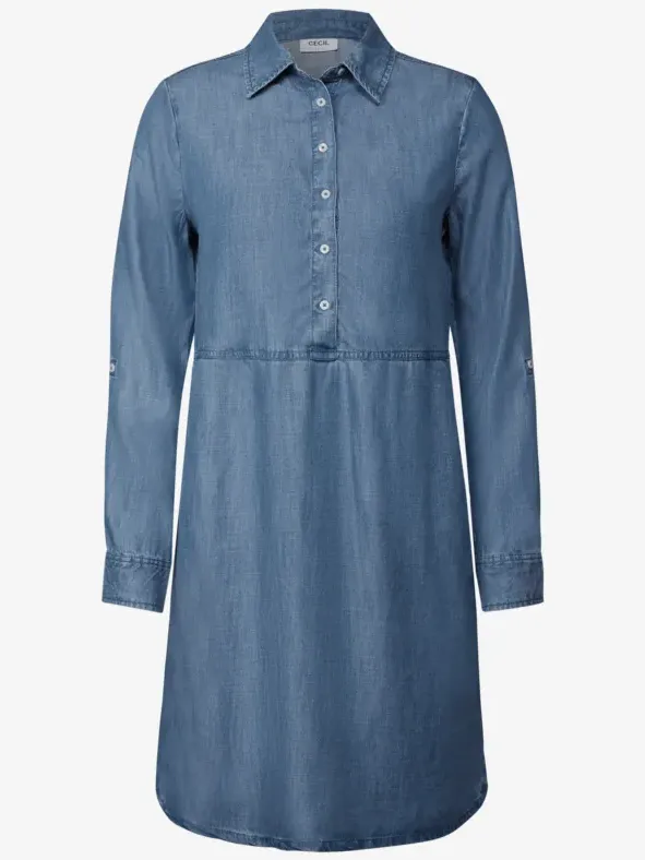 cecil Lyocell jurk blauw, foto 3