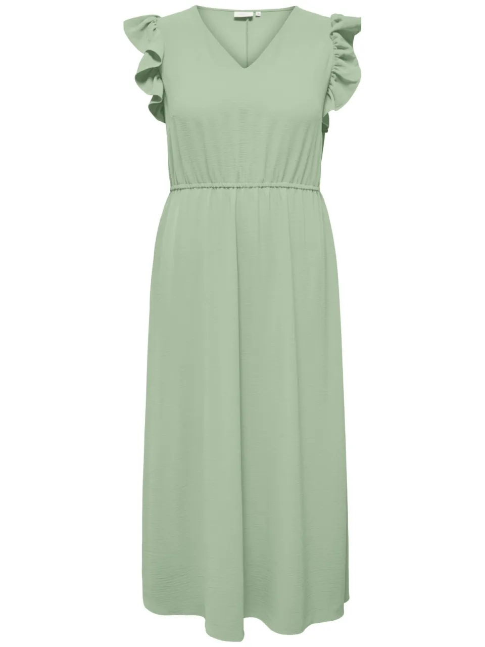 Only Carmakoma maxi jurk groen, foto 2
