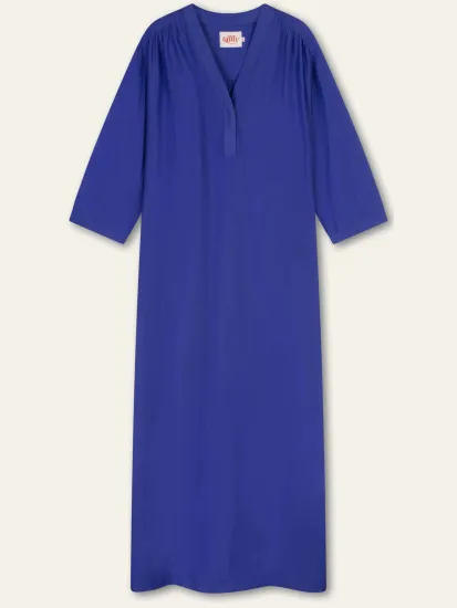 Oilily Darshik maxi jurk blauw, foto 2