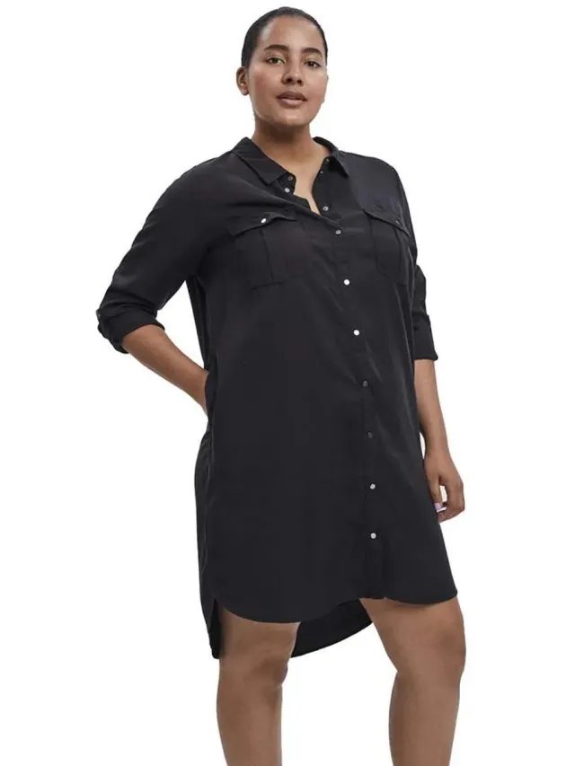 Vero Moda Dames - Jurken Black