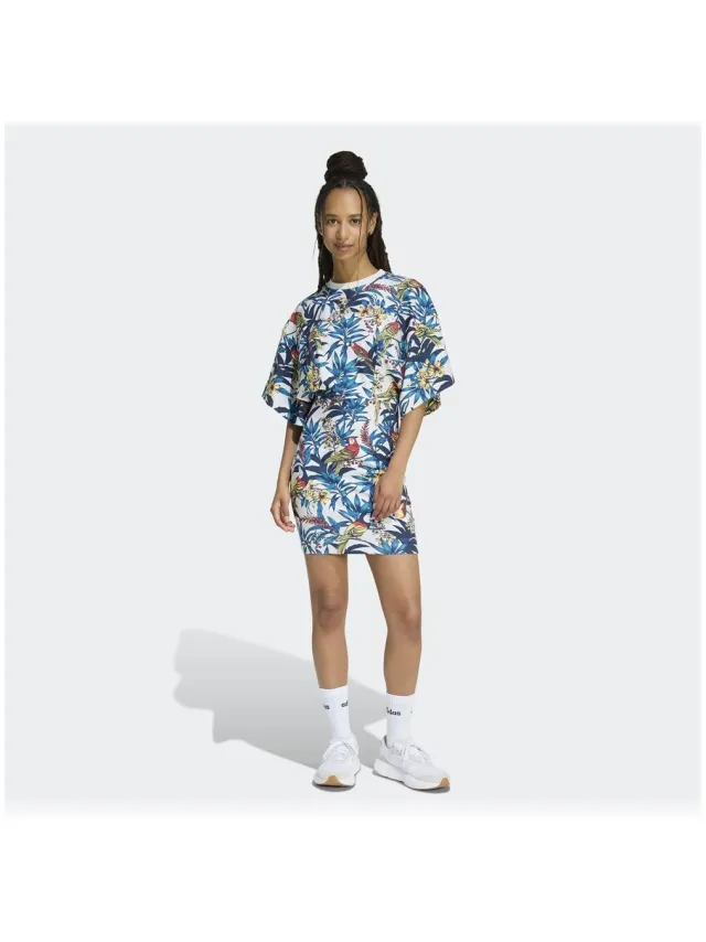 Adidas Jurk adidas KD2194 Wit