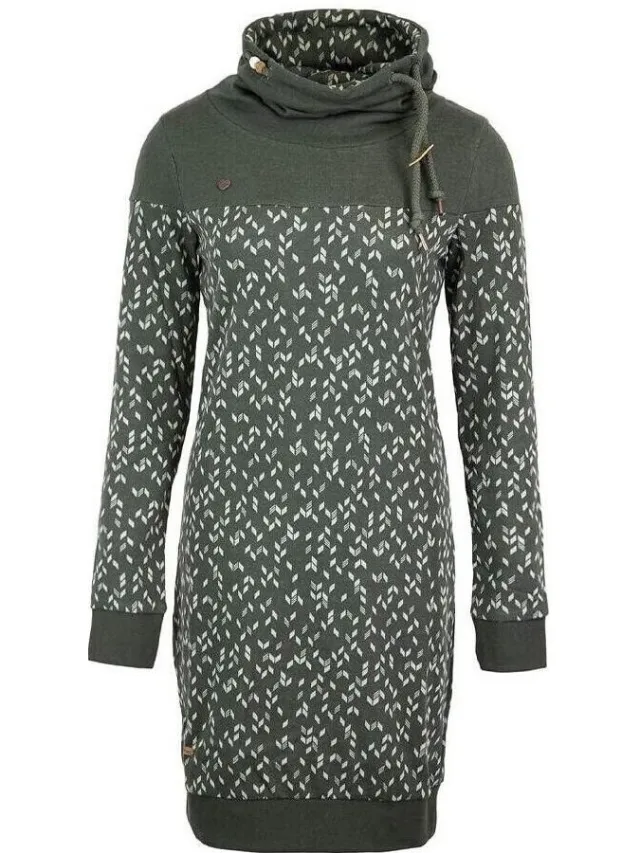 Ragwear Korte Jurk Ragwear Chloe Dress Groen