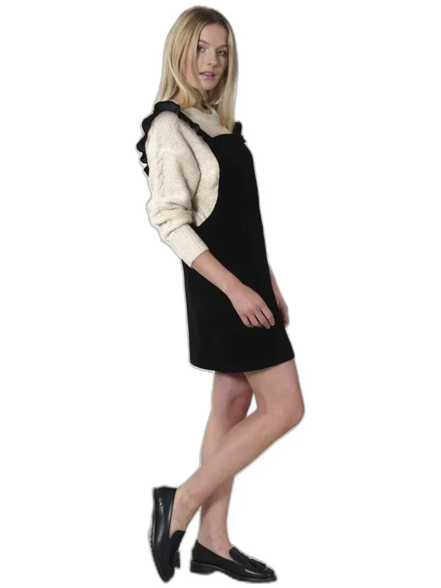 Deeluxe Dames jurk Deeluxe Tatiana zwart