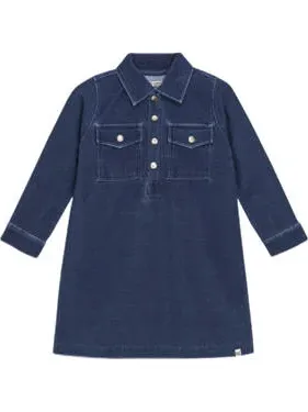Noppies kids midi jurk blauw