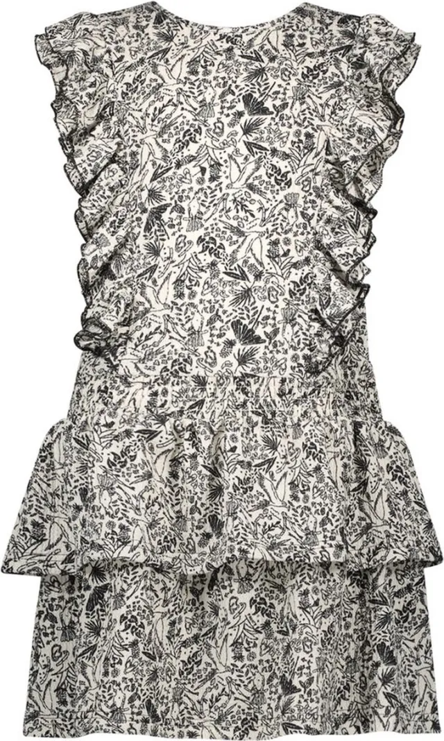 B.Nosy B. Nosy Y402-5847 Meisjes Jurk - Magic Palm AO