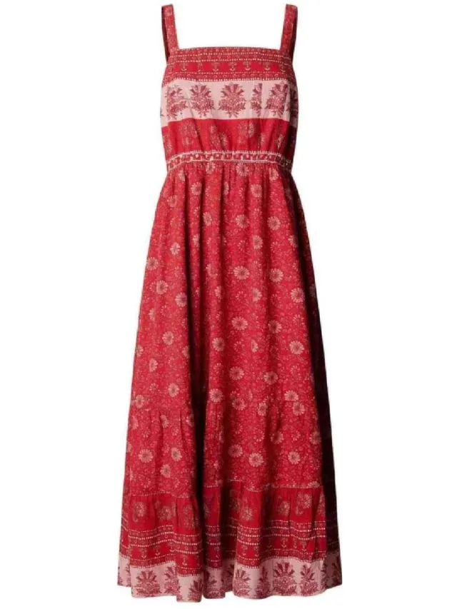 Pepe Jeans Lange Jurk Pepe jeans PL9537836 264 Rood
