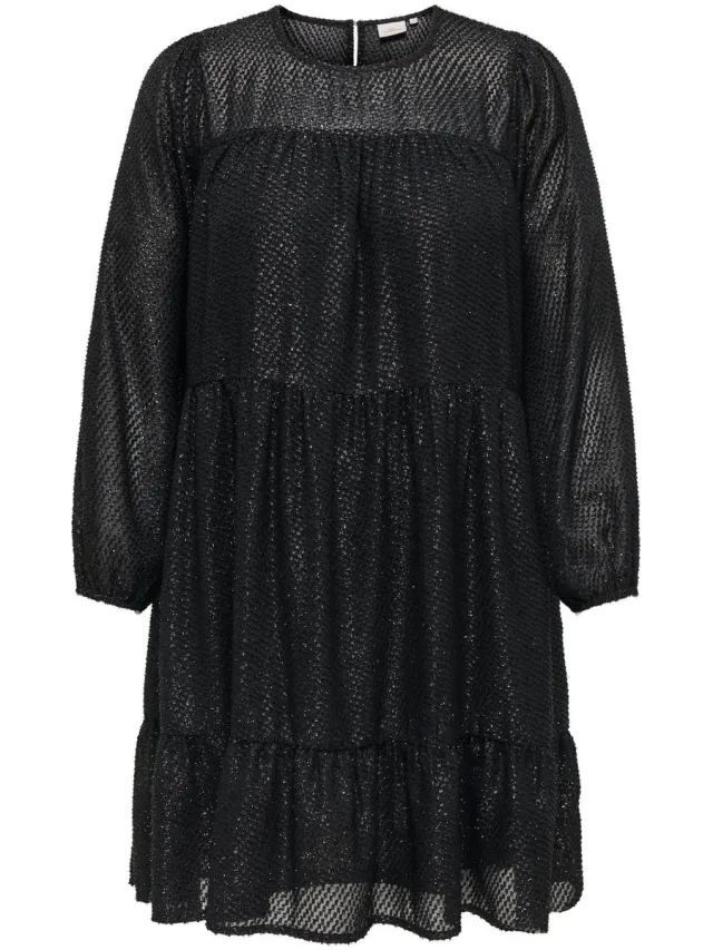 Only Carmakoma Jurk CARSILVANA Midi-jurk Black