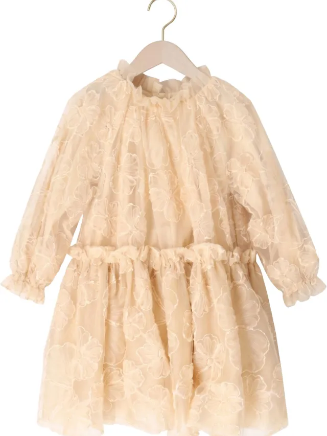 BAJE STUDIO Meisjes Jurken Izebelle - Beige