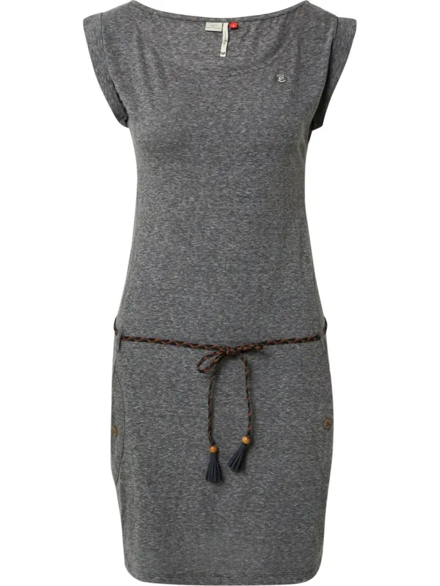Ragwear Dames overhemd-jurk Tag Donkergrijs 21