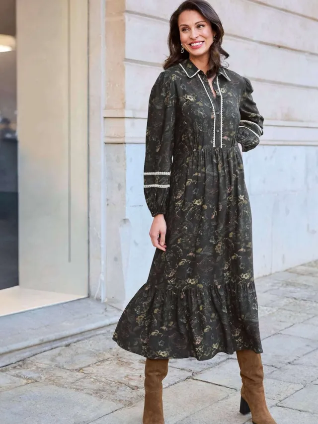 Alba Moda Jurk Jurk zwart / meerkleurig