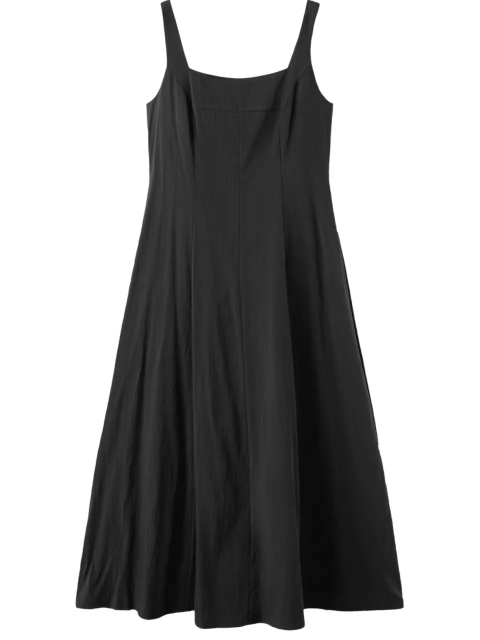 Mango viscose midi zomerjurk - zwart, foto 2