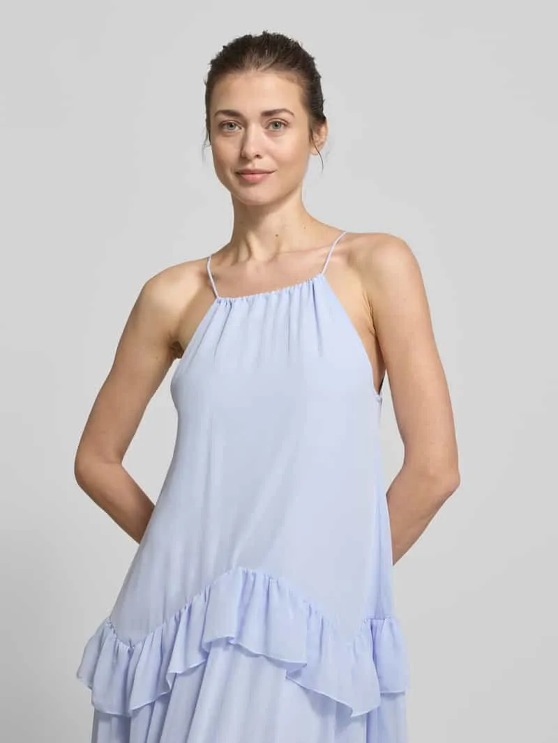 Vero Moda A-lijn cocktailjurk met onderjurk model 'MACKENZIE' lila, foto 3