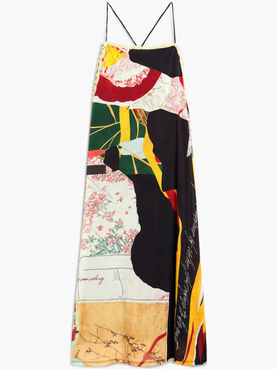 Desigual midi zomerjurk met print - meerkleurig multi, foto 2