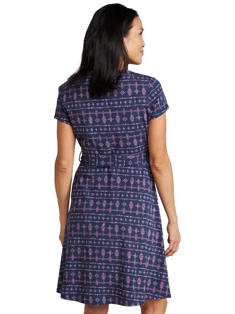 Mountain Warehouse Dames/Dames Santorini Daisy Jersey UV-beschermende jurk (Indigo) paars, foto 2