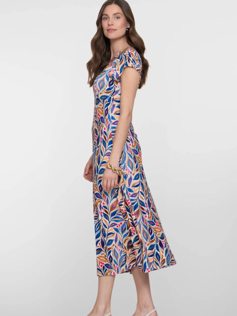 Geisha zomerjurk blauw, foto 4