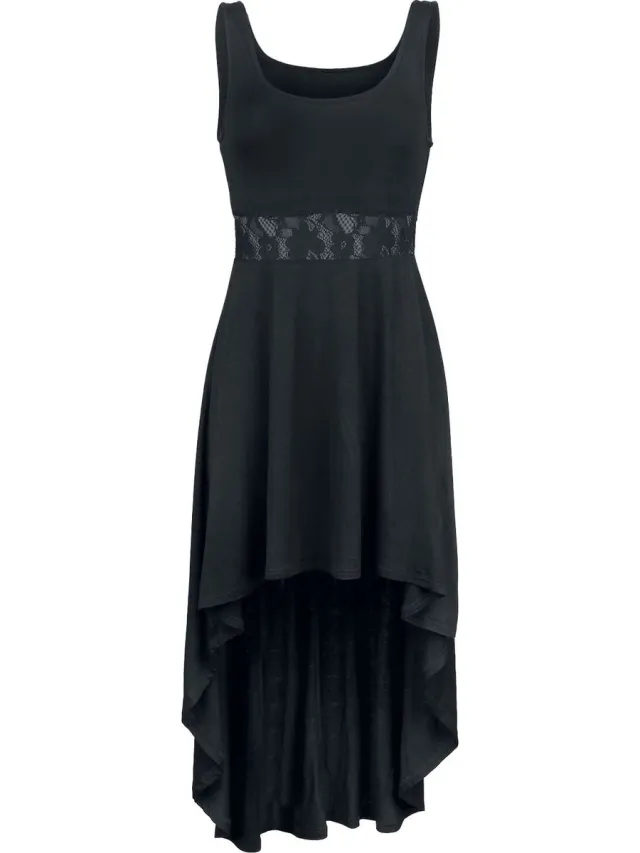 Black Premium by EMP Zwart mulletjurkje met kant - Dames
