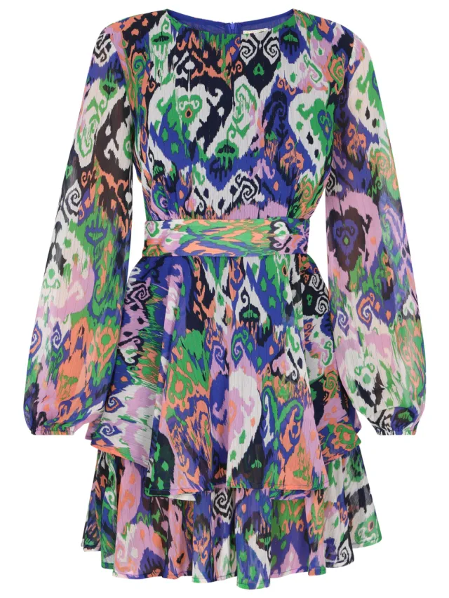 IZIA Jurk Dames Blauw Veelkleurig, foto 2