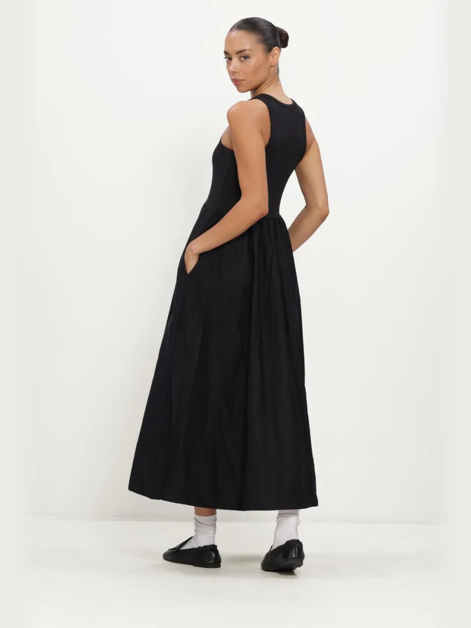 Y.A.S. YAS Dames Jurken Yasmira Sl Long Dress - Zwart, foto 2