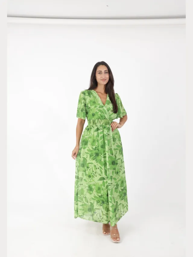 Elara Maxikleid Grün