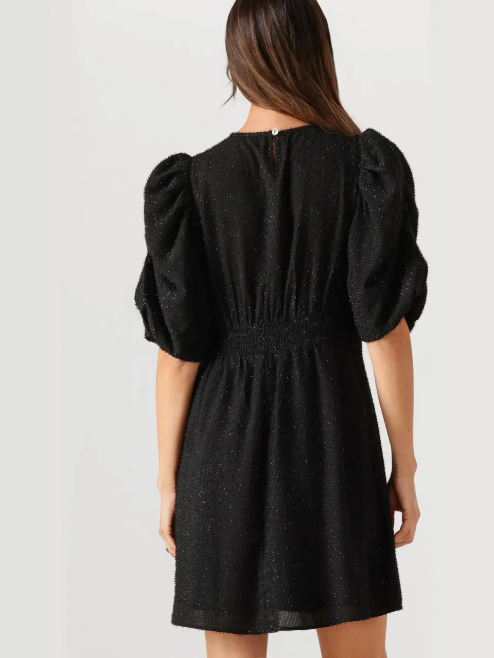 NEO NOIR Dames Jurken Tikka Glitz Dress - Zwart, foto 3
