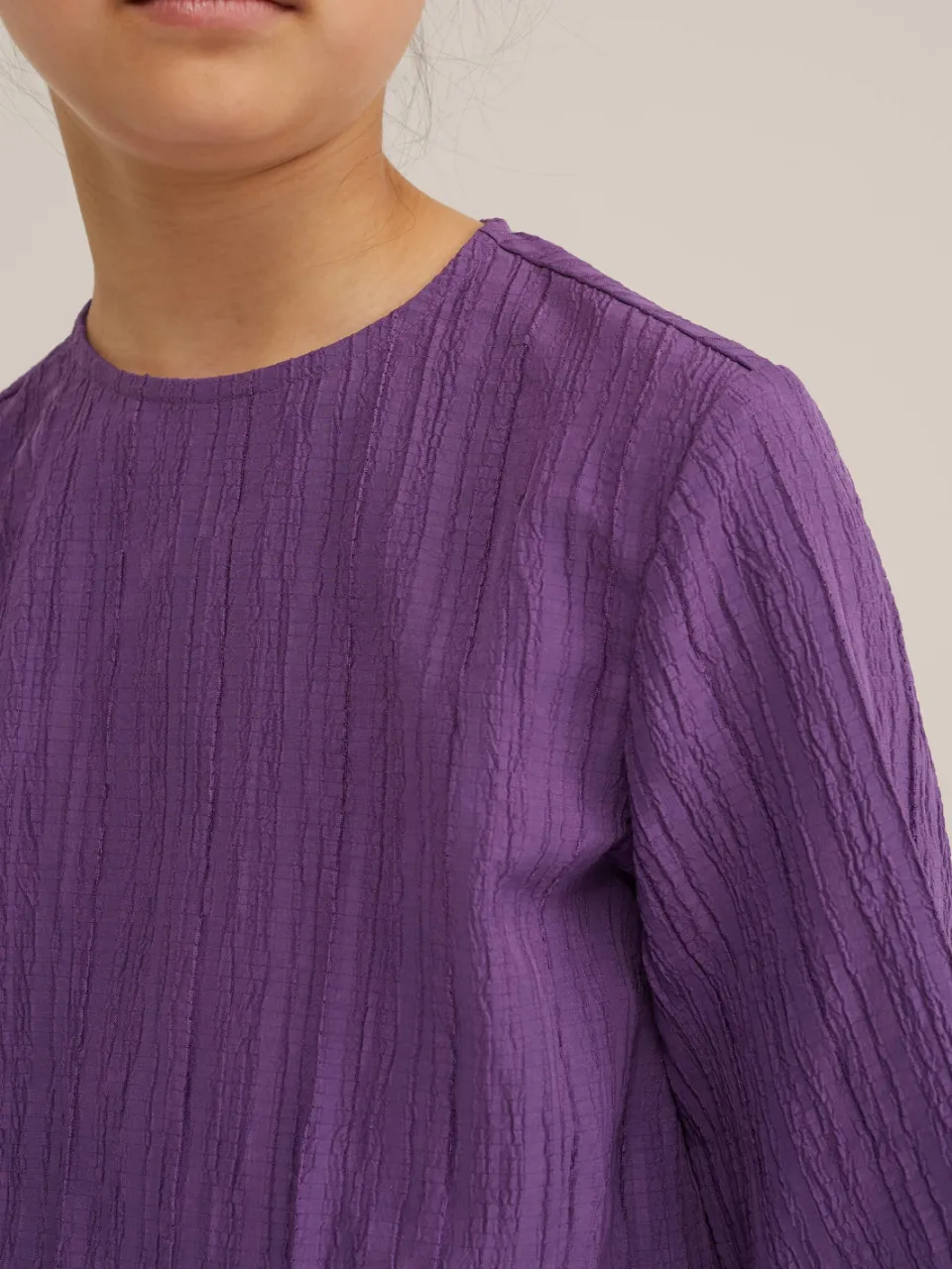 WE Fashion korte jurk paars, foto 5