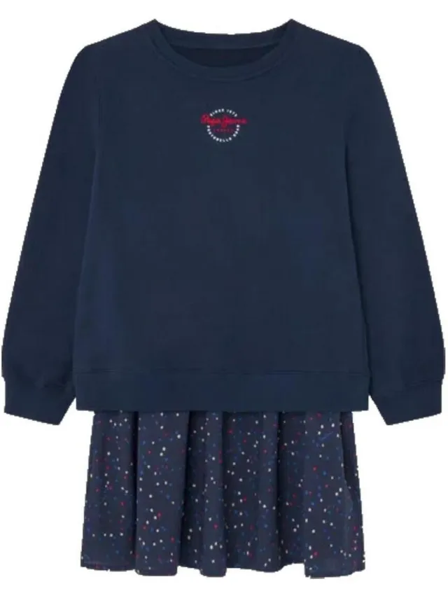 Pepe Jeans Jurk Pepe jeans PG951678 594 Blauw