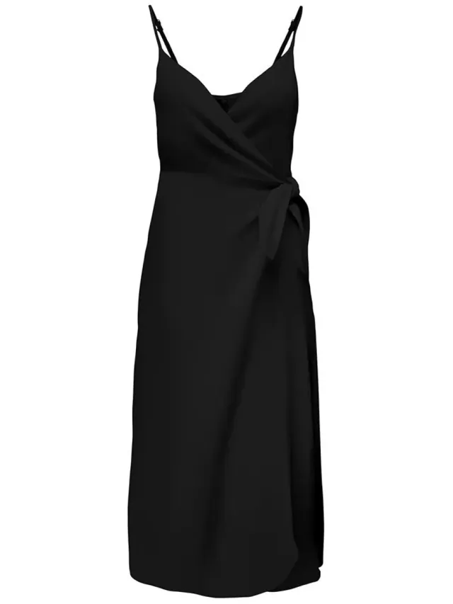 Only Jane Life Zoe Lange Jurk Zonder Mouwen Zwart XS Vrouw Black
