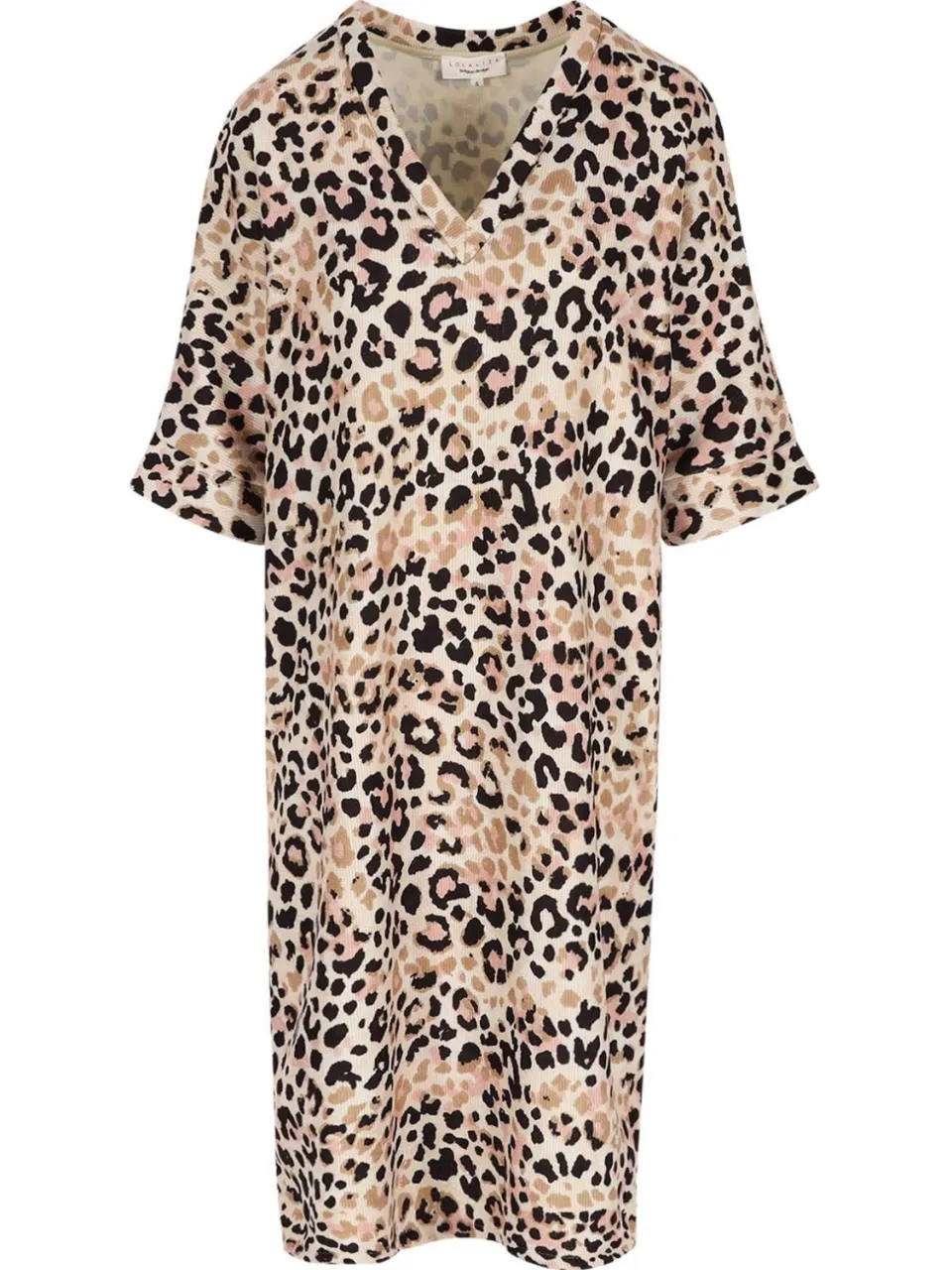 LOLALIZA midi jurk met dierenprint - meerkleurig multi, foto 2