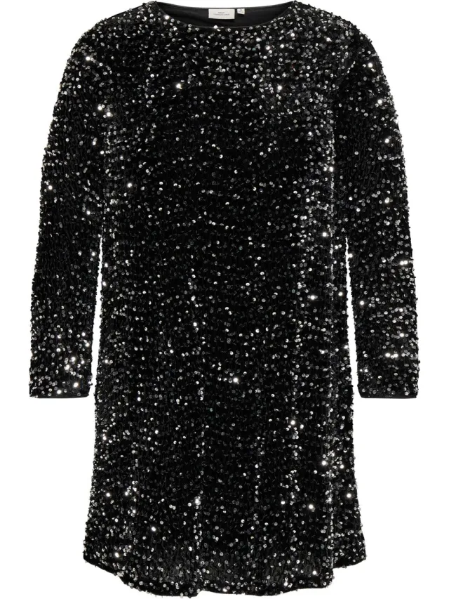 Only Carmakoma Jurk CARDAIZA Korte jurk Black