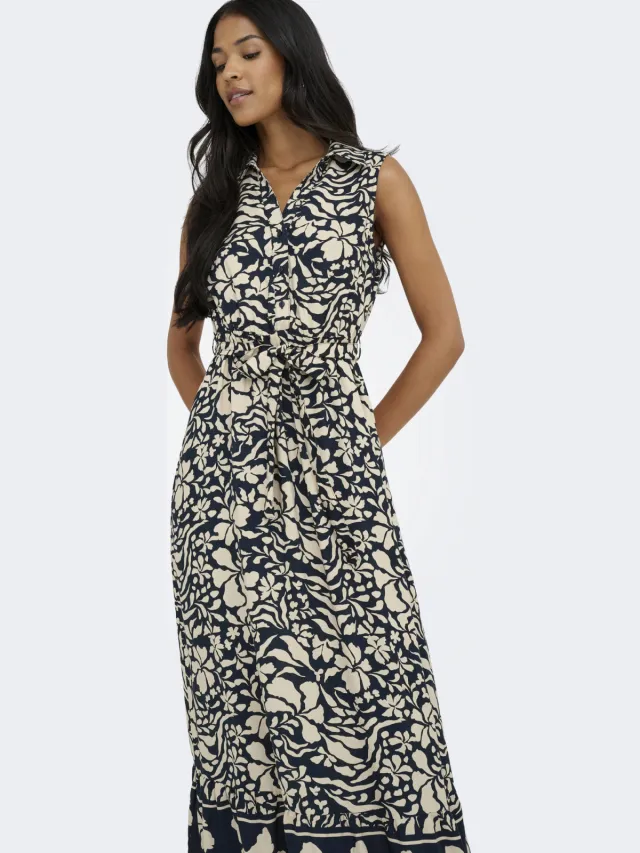 Only maxi jurk zwart, foto 2