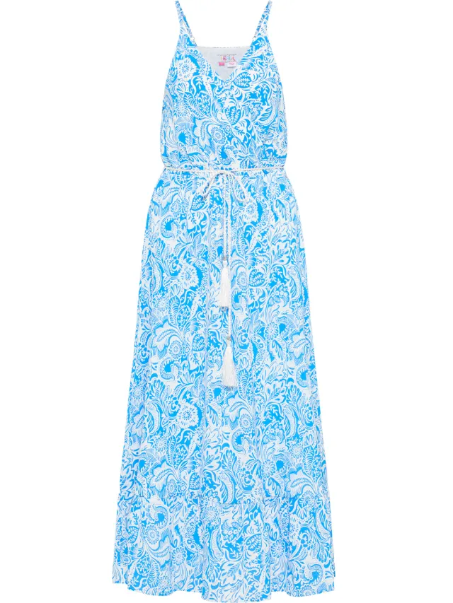 IZIA Jurk Dames blauw wit, foto 2