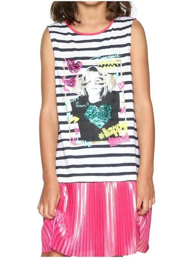 Desigual Jurk Desigual 18SGVK35 Multicolour