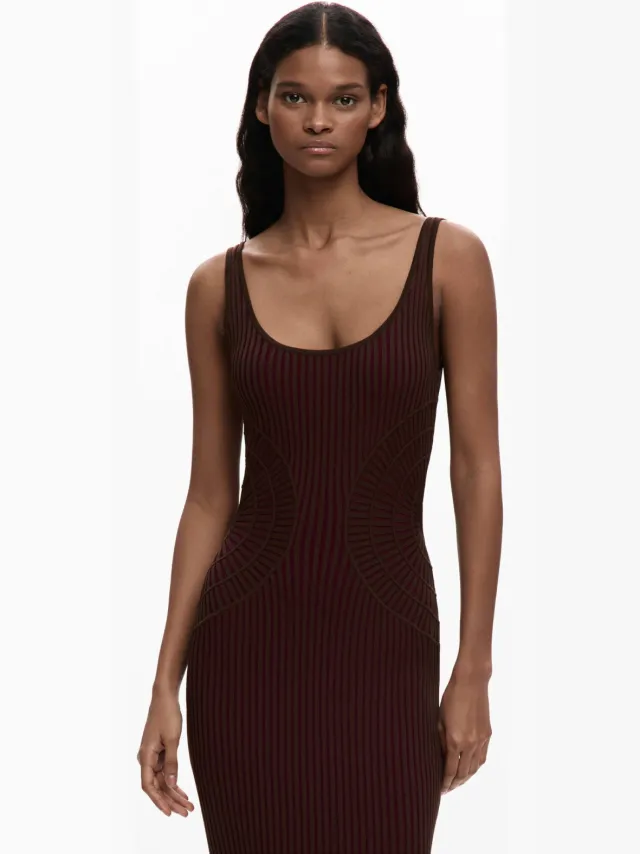 Desigual zomerjurk bruin