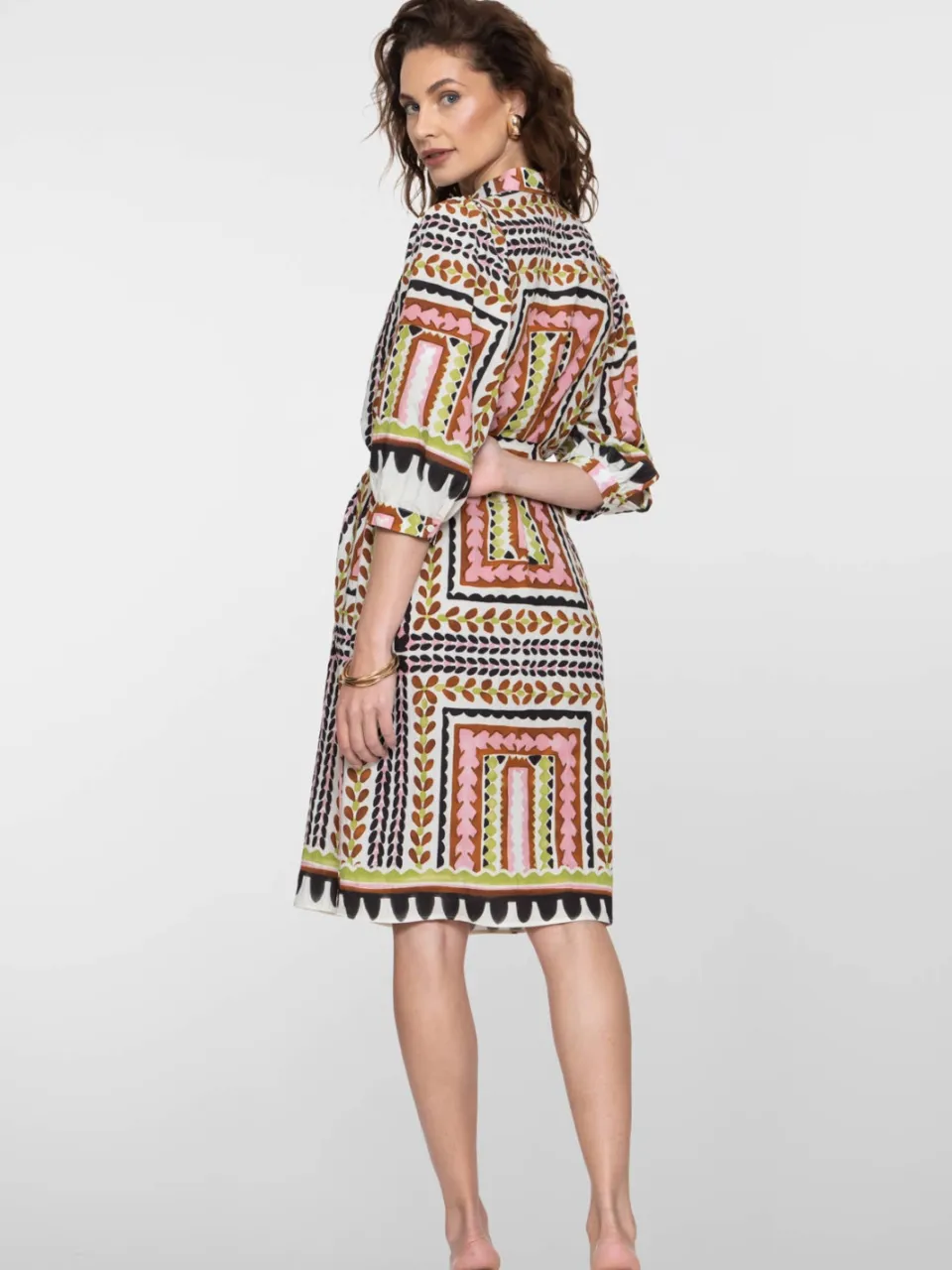 Geisha blousejurk multi, foto 2