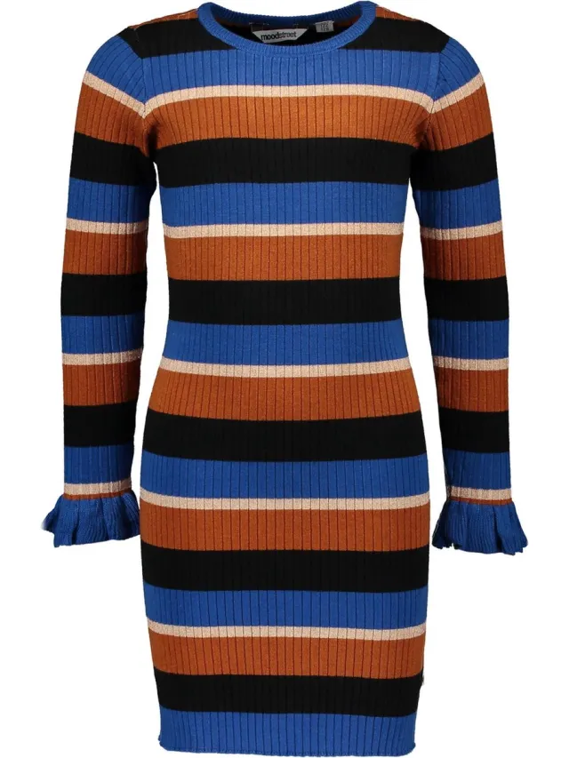 Moodstreet Meisjes Jurk True Blue