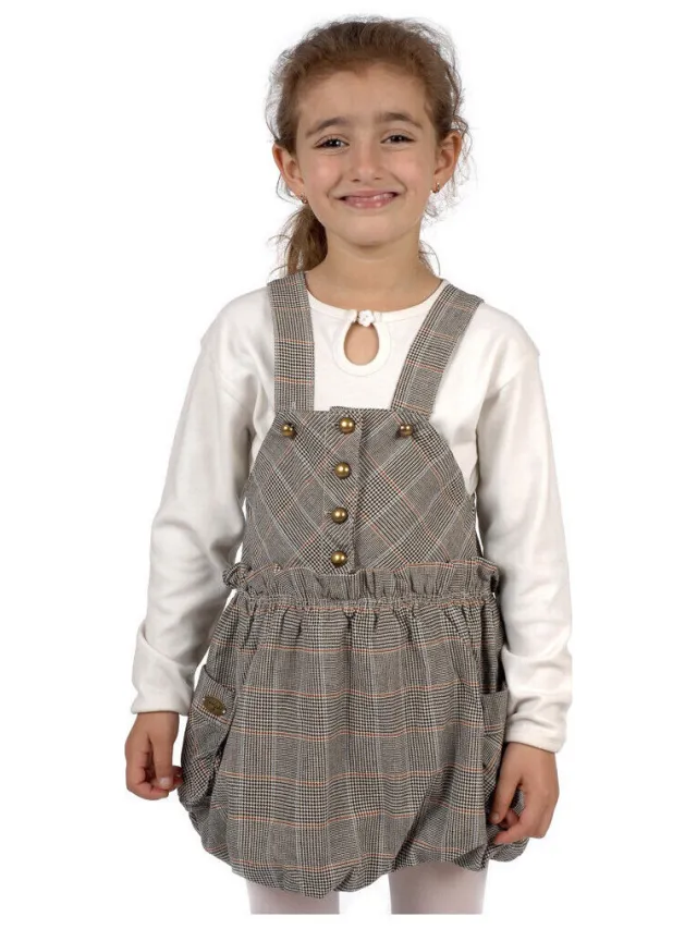 Miss Girly Korte Jurk Miss Girly Robe fille FUTILLI Beige