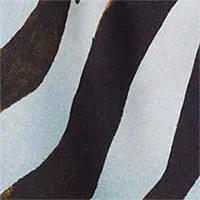 Mango korte jurk met zebraprint - blauw, foto 5